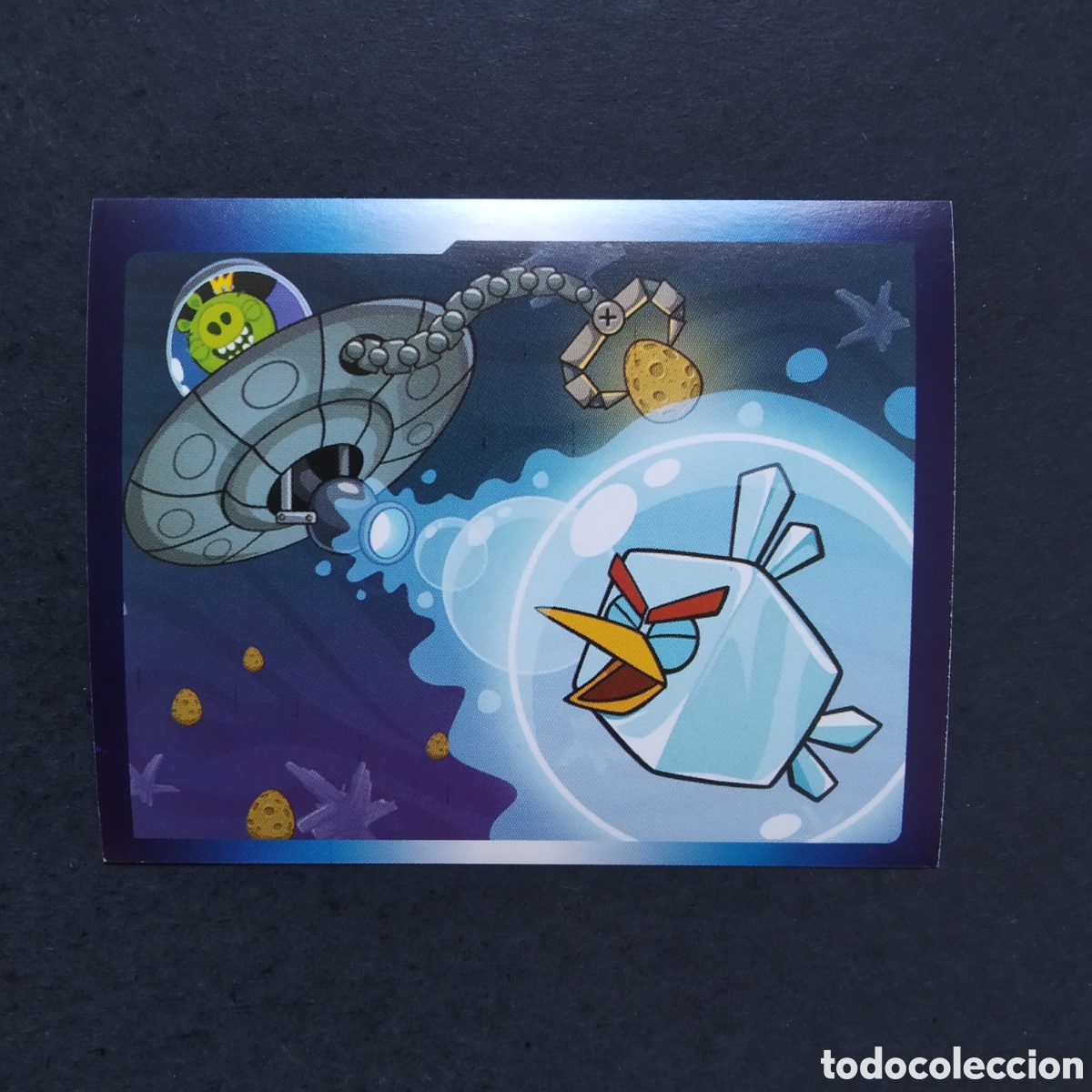 Sammeln alte Sammelbilder: CROMO - N&ordm; 102 - ANGRY BIRDS SPACE - GIROMAX - A&Ntilde;O 2013