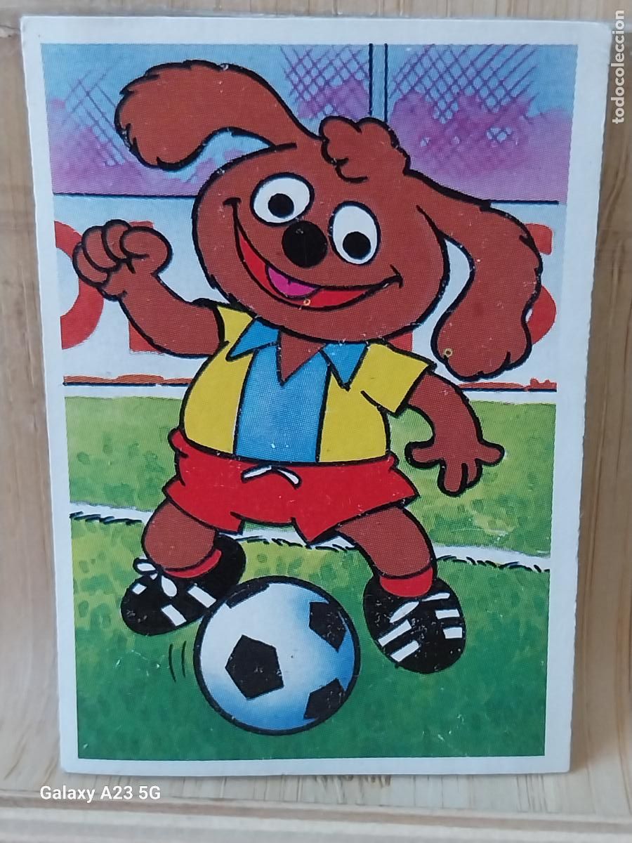 Coleccionismo cromos antiguos: PEQUE&Ntilde;ECOS BARRIO SESAMO SESAME STREET ED ESTE 1986 CROMO 171 RODOLFO ORIGINAL RECUPERADO