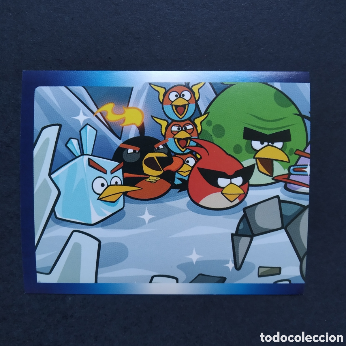 Sammeln alte Sammelbilder: CROMO - N&ordm; 107 - ANGRY BIRDS SPACE - GIROMAX - A&Ntilde;O 2013