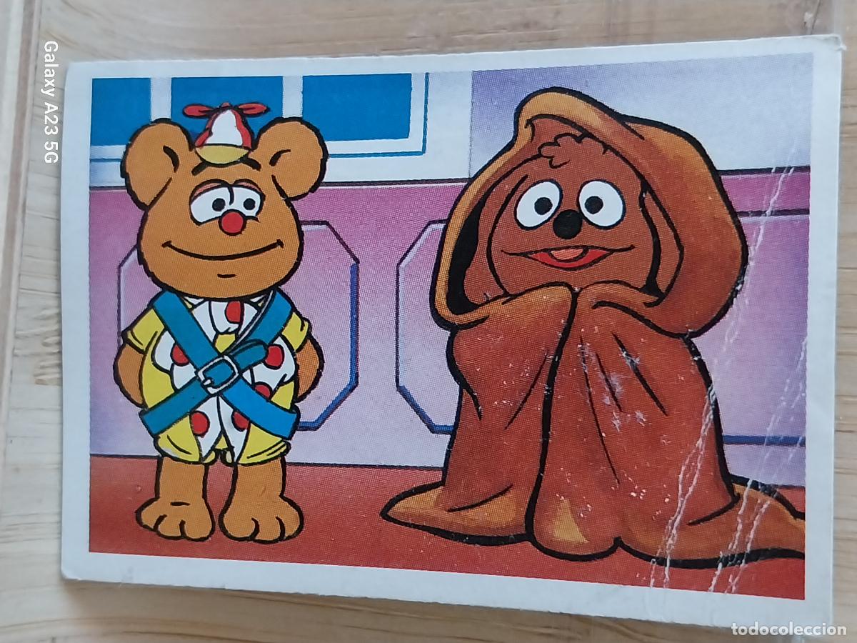 Coleccionismo cromos antiguos: PEQUE&Ntilde;ECOS BARRIO SESAMO SESAME STREET ED ESTE 1986 CROMO 139 STAR WARS ORIGINAL RECUPERADO