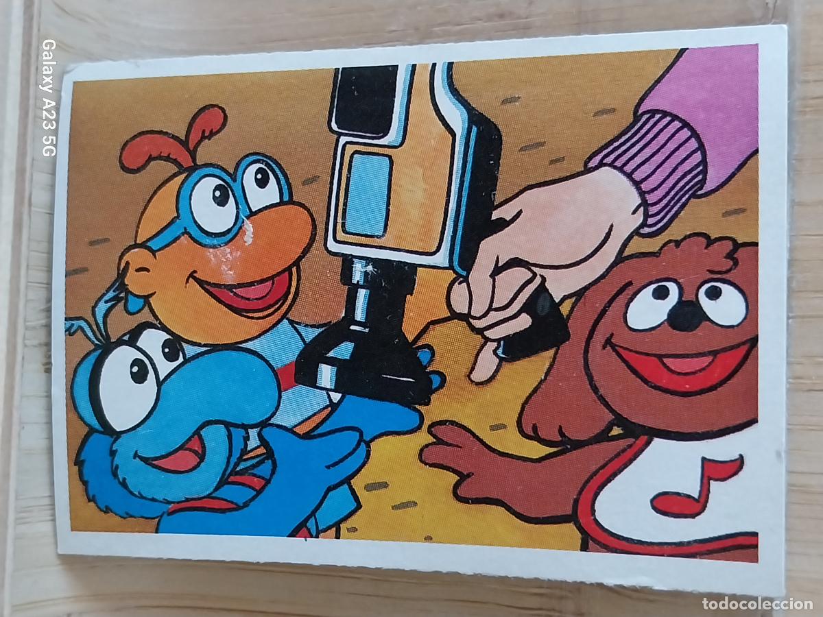 Coleccionismo cromos antiguos: PEQUE&Ntilde;ECOS BARRIO SESAMO SESAME STREET ED ESTE 1986 CROMO 137 ORIGINAL RECUPERADO