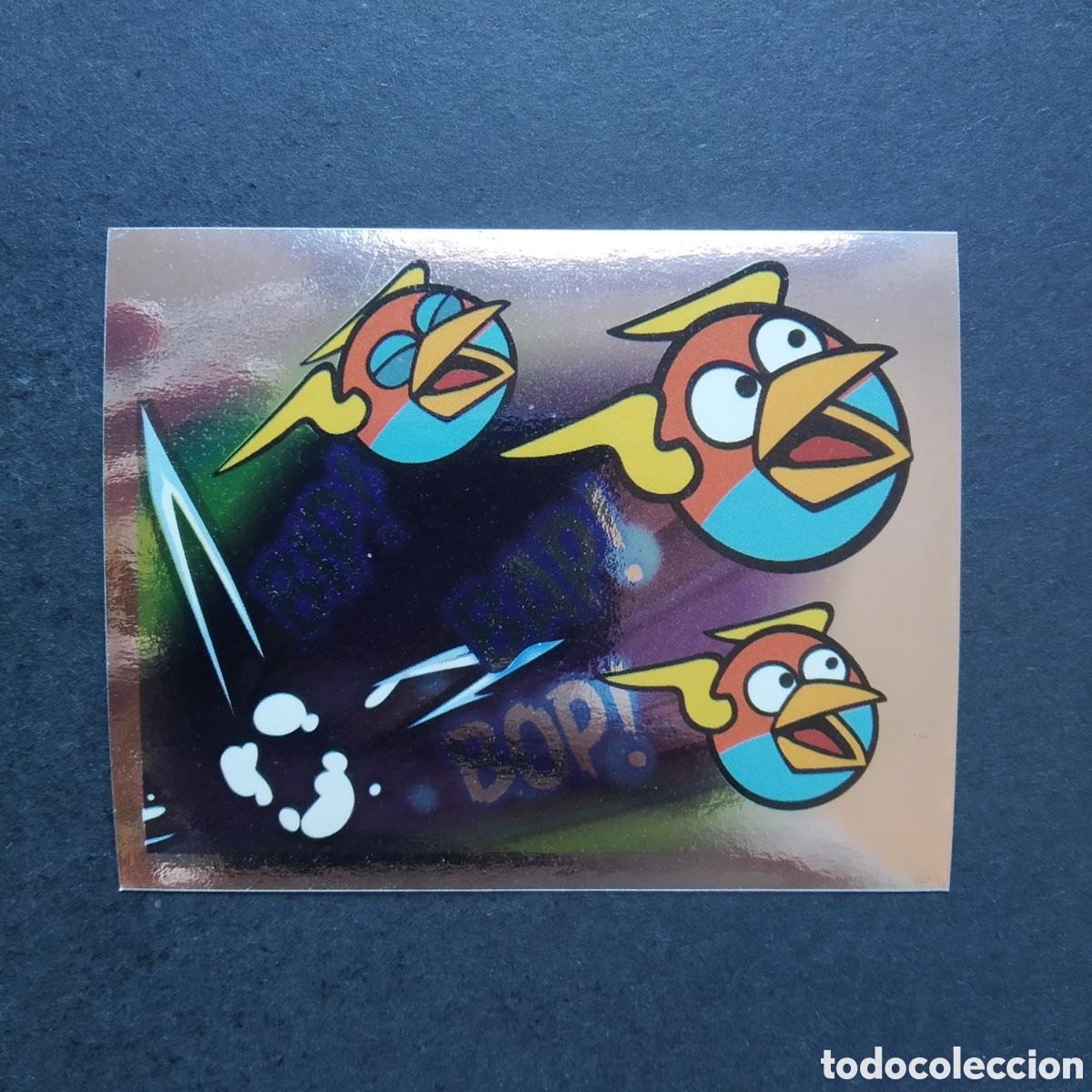Colecionismo Cromos antigos: CROMO - N&ordm; E - ANGRY BIRDS SPACE - GIROMAX - A&Ntilde;O 2013