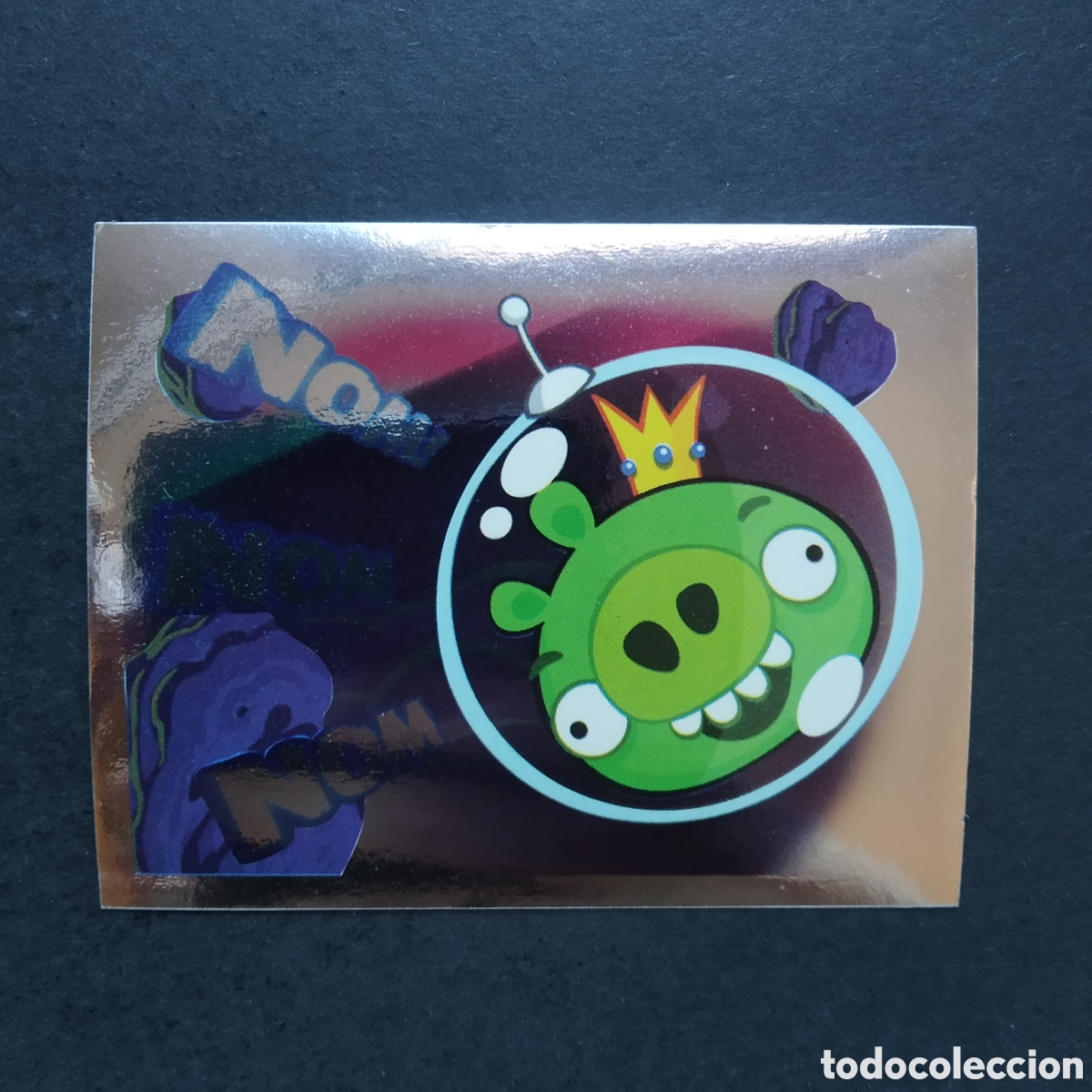 Coleccionismo cromos antiguos: CROMO - N&ordm; G - ANGRY BIRDS SPACE - GIROMAX - A&Ntilde;O 2013