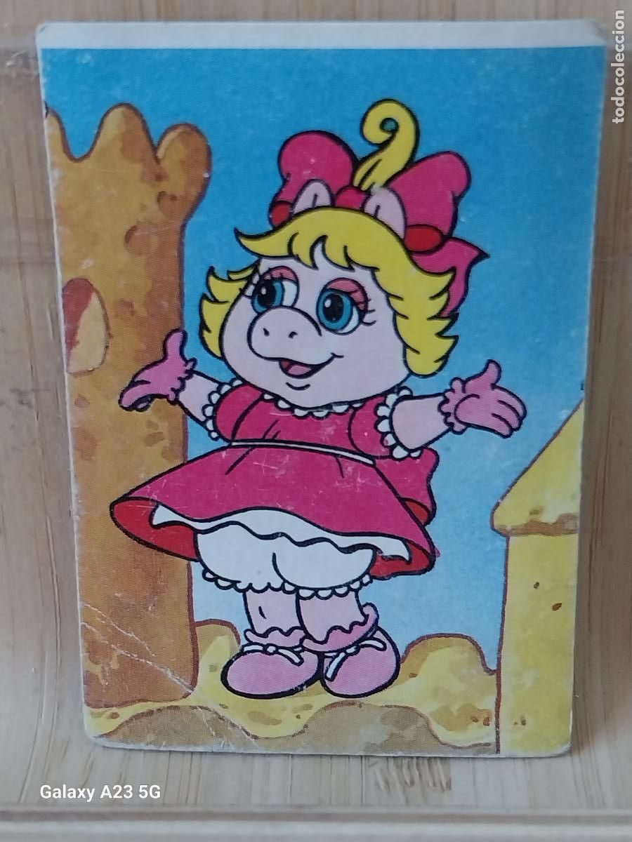 Coleccionismo cromos antiguos: PEQUE&Ntilde;ECOS BARRIO SESAMO SESAME STREET ED ESTE 1986 CROMO 79 ORIGINAL RECUPERADO