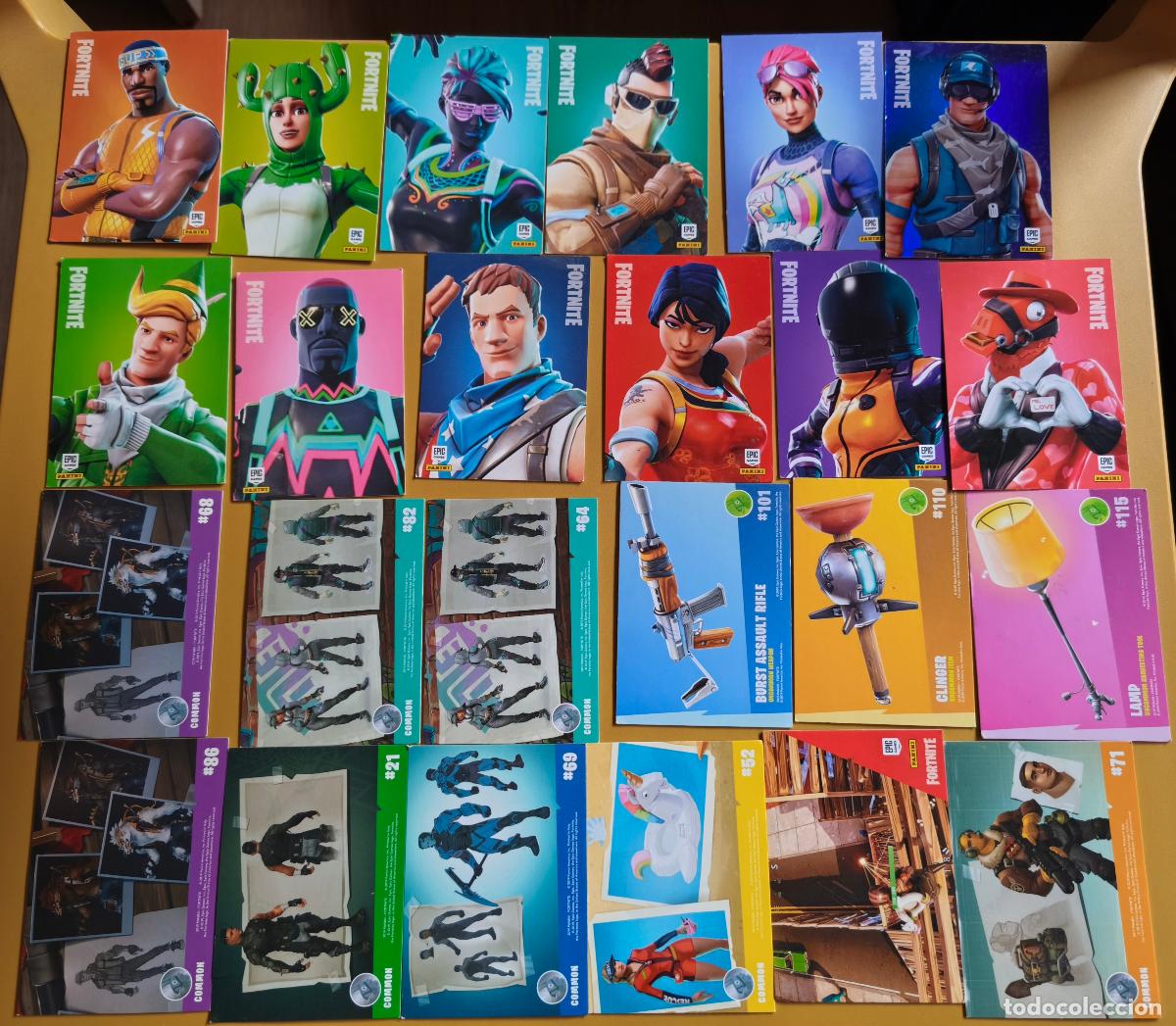Coleccionismo cromos antiguos: fortnite coleccion 2019 20, lote 24 cards