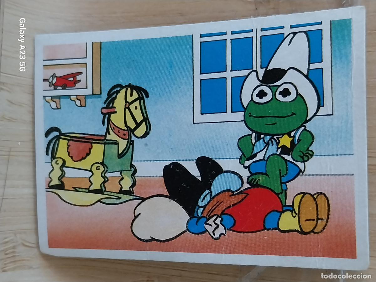 Coleccionismo cromos antiguos: PEQUE&Ntilde;ECOS BARRIO SESAMO SESAME STREET ED ESTE 1986 CROMO 51 ORIGINAL RECUPERADO
