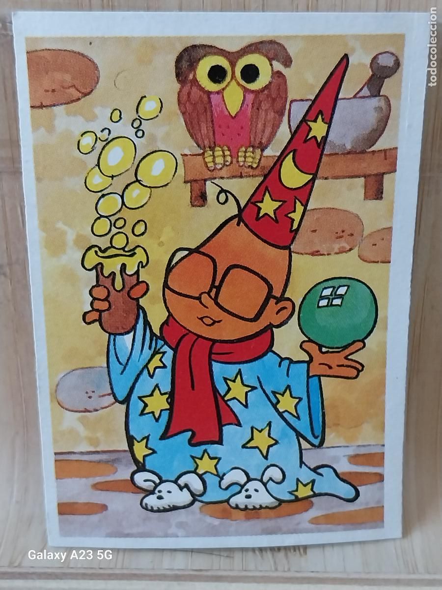 Coleccionismo cromos antiguos: PEQUE&Ntilde;ECOS BARRIO SESAMO SESAME STREET ED ESTE 1986 CROMO 47 BUNSEN ORIGINAL RECUPERADO