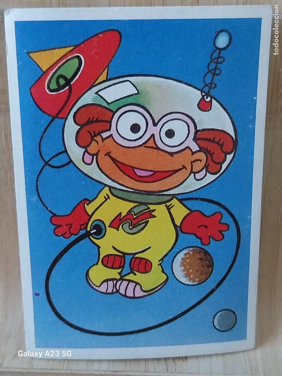 Coleccionismo cromos antiguos: PEQUE&Ntilde;ECOS BARRIO SESAMO SESAME STREET ED ESTE 1986 CROMO 38 SKEETER ORIGINAL RECUPERADO