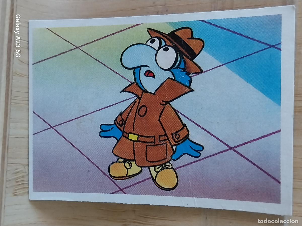 Coleccionismo cromos antiguos: PEQUE&Ntilde;ECOS BARRIO SESAMO SESAME STREET ED ESTE 1986 CROMO 26 GONZO KENT ORIGINAL RECUPERADO