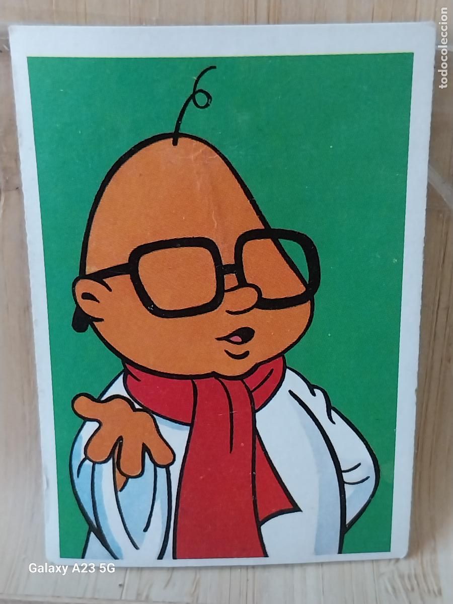 Coleccionismo cromos antiguos: PEQUE&Ntilde;ECOS BARRIO SESAMO SESAME STREET ED ESTE 1986 CROMO 9 BUNSEN ORIGINAL RECUPERADO