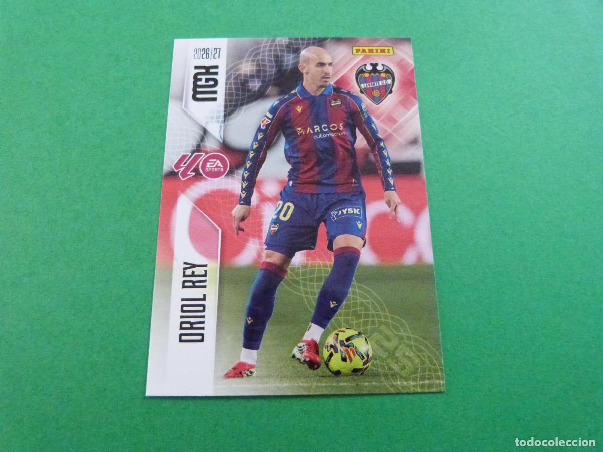 Coleccionismo cromos antiguos: TRADING CARD FUTBOL ORIOL REY LEVANTE U.D. N&ordm; 207 LIGA MEGACRACKS 2026-2027/26-27 PANINI