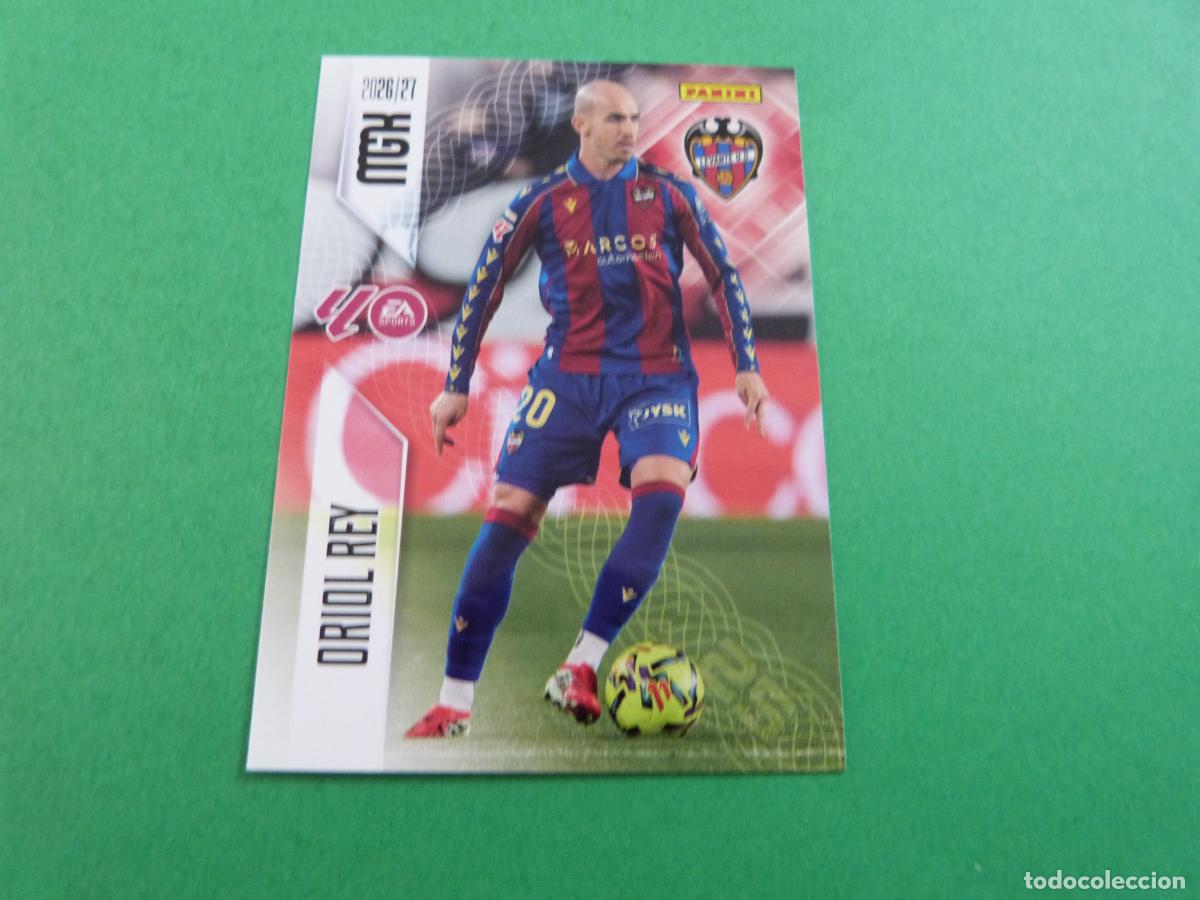 Coleccionismo cromos antiguos: TRADING CARD FUTBOL ORIOL REY LEVANTE U.D. N&ordm; 207 LIGA MEGACRACKS 2026-2027/26-27 PANINI