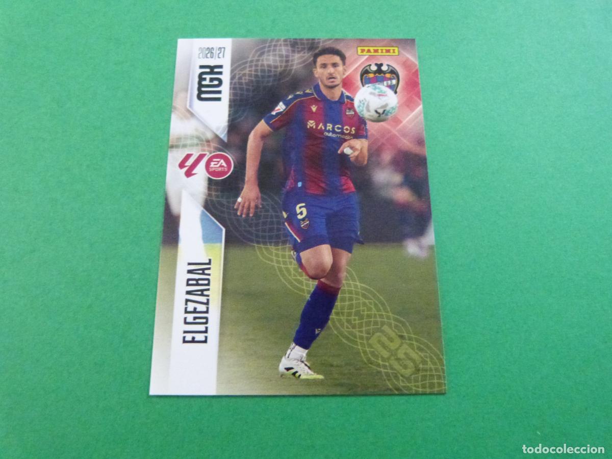 Coleccionismo cromos antiguos: TRADING CARD FUTBOL ELGEZABAL LEVANTE U.D. N&ordm; 204 LIGA MEGACRACKS 2026-2027/26-27 PANINI