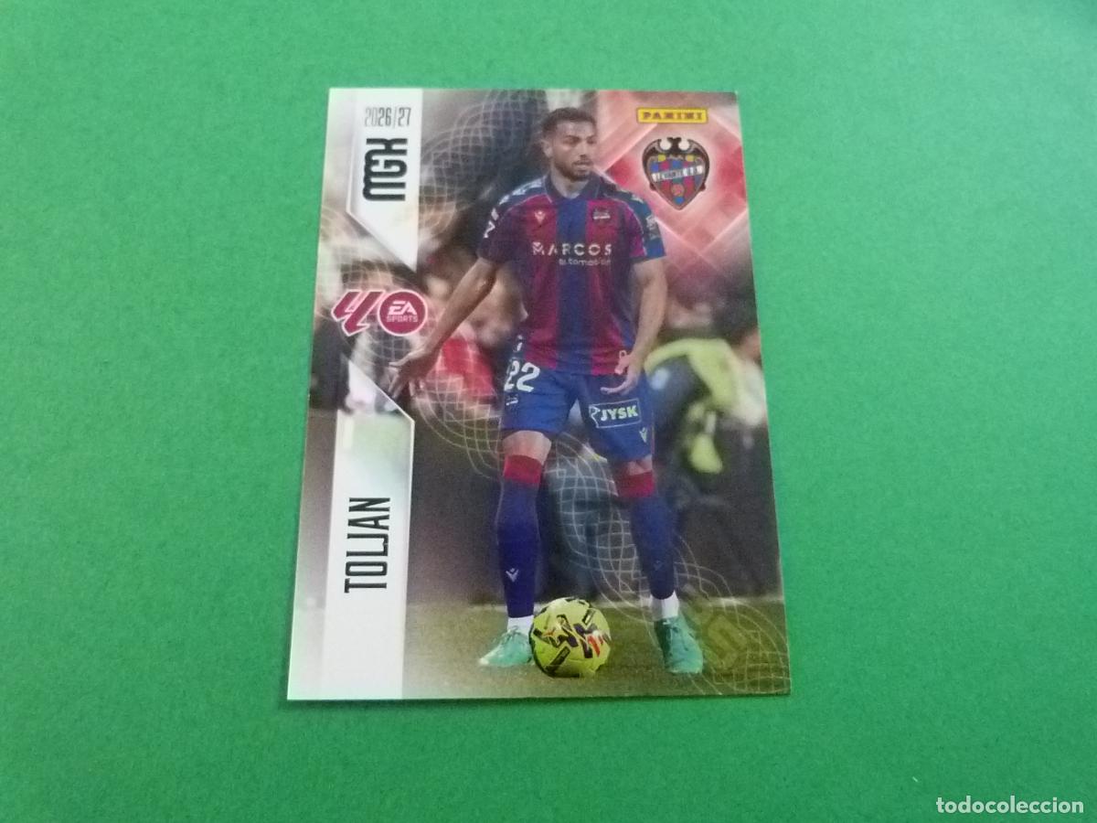 Coleccionismo cromos antiguos: TRADING CARD FUTBOL TOLJAN LEVANTE U.D. N&ordm; 202 LIGA MEGACRACKS 2026-2027/26-27 PANINI