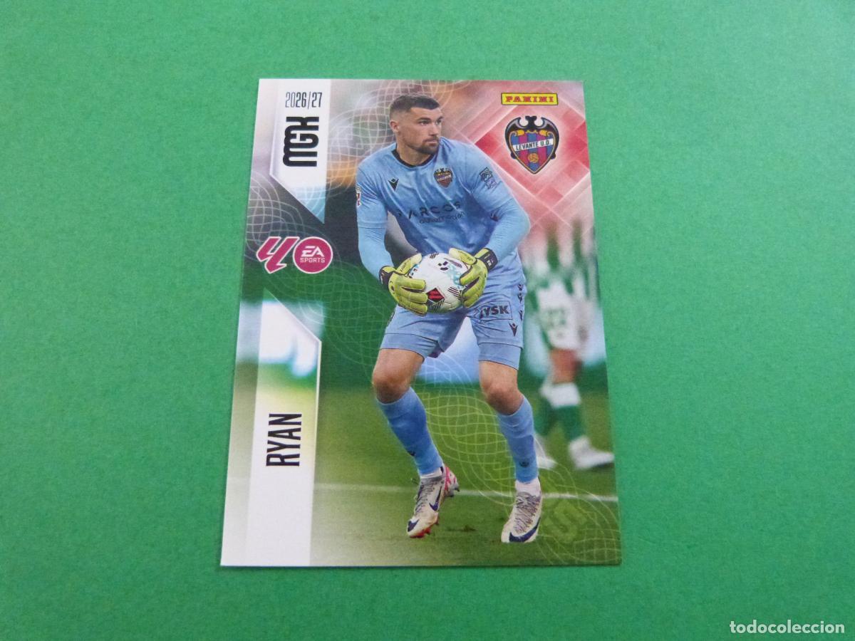 Coleccionismo cromos antiguos: TRADING CARD FUTBOL RYAN LEVANTE U.D. N&ordm; 200 LIGA MEGACRACKS 2026-2027/26-27 PANINI