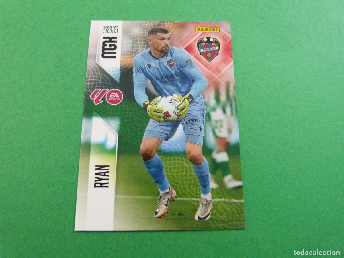 Coleccionismo cromos antiguos: TRADING CARD FUTBOL RYAN LEVANTE U.D. N&ordm; 200 LIGA MEGACRACKS 2026-2027/26-27 PANINI