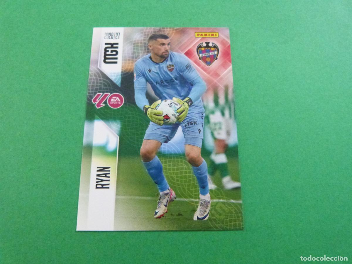 Coleccionismo cromos antiguos: TRADING CARD FUTBOL RYAN LEVANTE U.D. N&ordm; 200 LIGA MEGACRACKS 2026-2027/26-27 PANINI