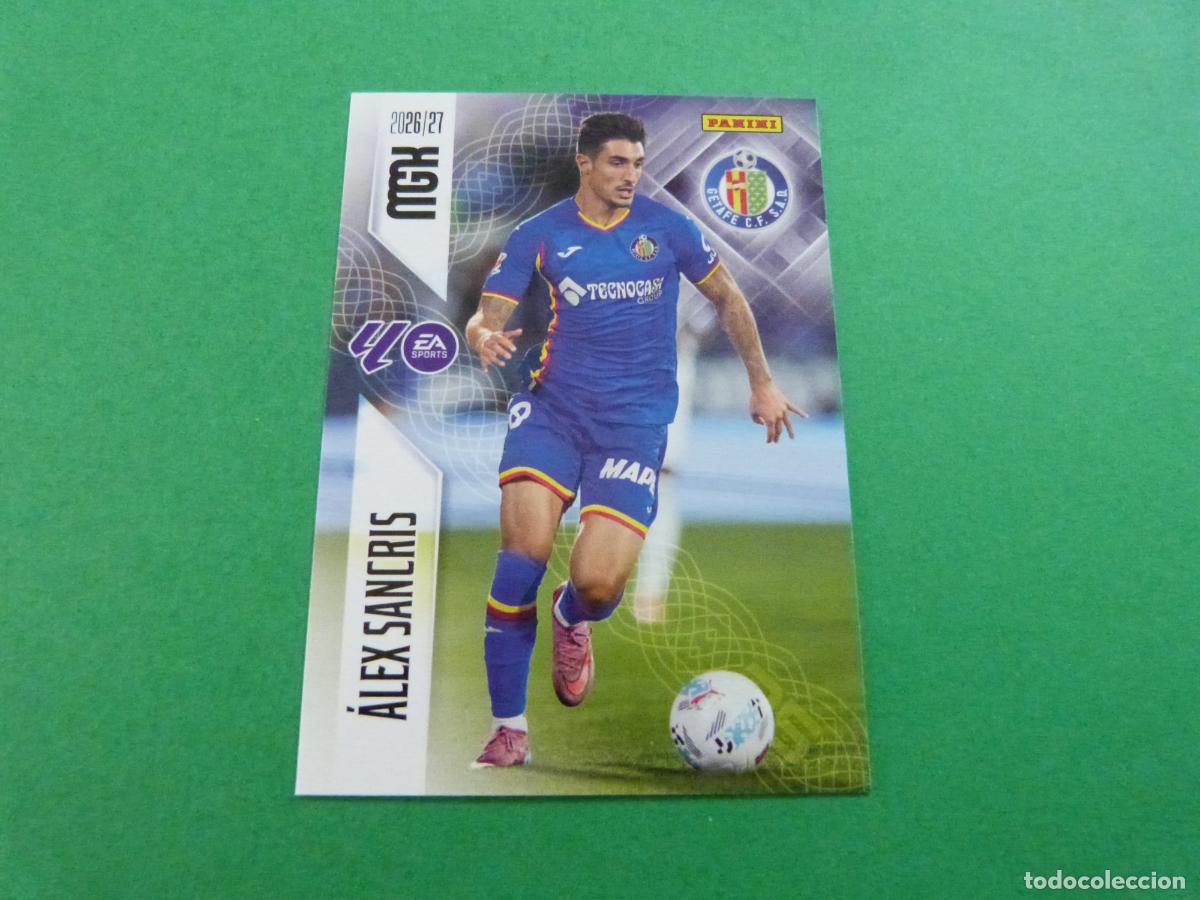 Coleccionismo cromos antiguos: TRADING CARD FUTBOL ALEX SANCRIS GETAFE C.F. N&ordm; 198 LIGA MEGACRACKS 2026-2027/26-27 PANINI