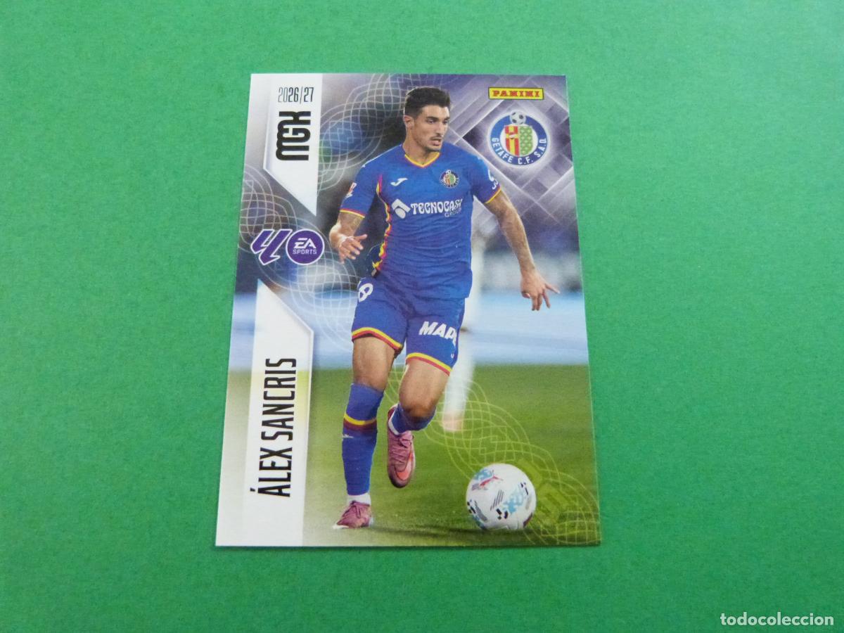 Coleccionismo cromos antiguos: TRADING CARD FUTBOL ALEX SANCRIS GETAFE C.F. N&ordm; 198 LIGA MEGACRACKS 2026-2027/26-27 PANINI