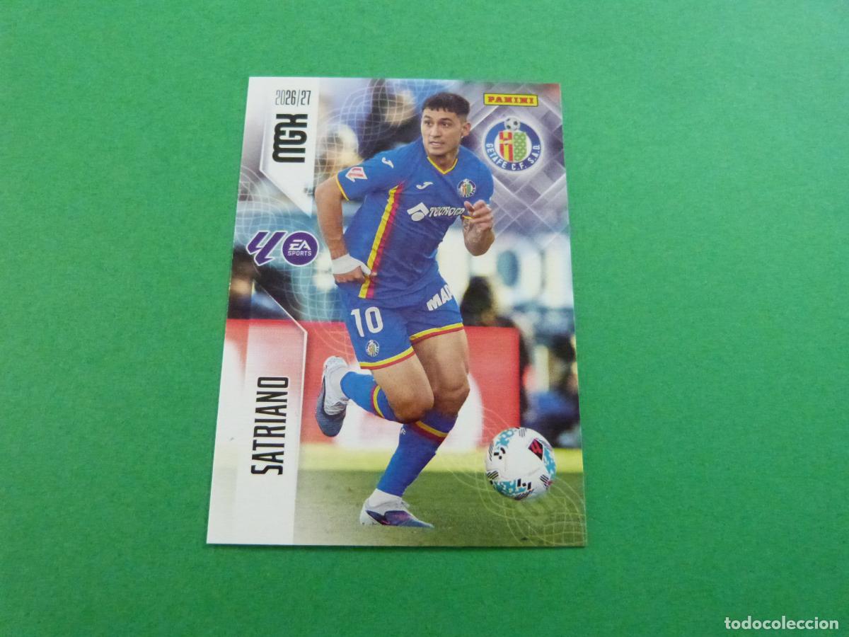 Coleccionismo cromos antiguos: TRADING CARD FUTBOL SATRIANO GETAFE C.F. N&ordm; 197 LIGA MEGACRACKS 2026-2027/26-27 PANINI