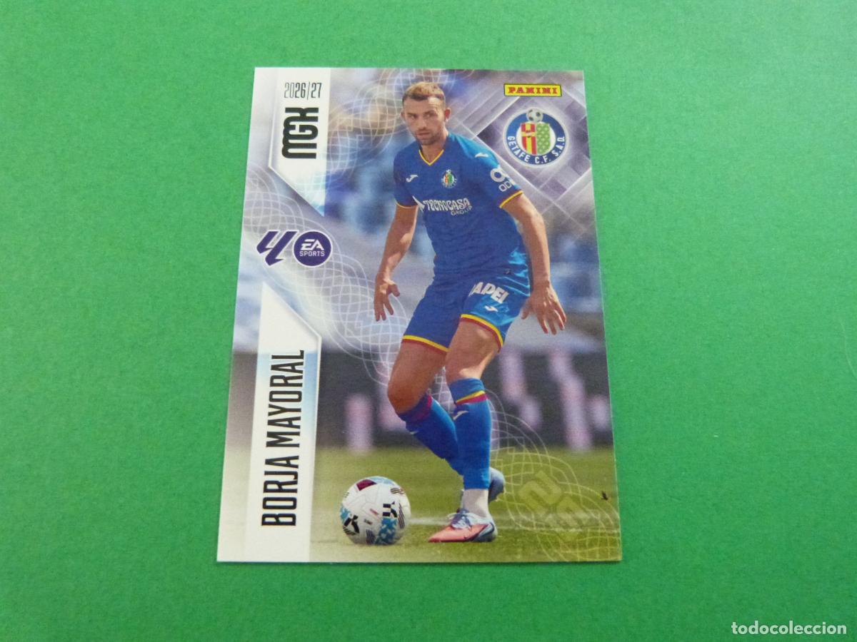 Coleccionismo cromos antiguos: TRADING CARD FUTBOL BORJA MAYORAL GETAFE C.F. N&ordm; 195 LIGA MEGACRACKS 2026-2027/26-27 PANINI