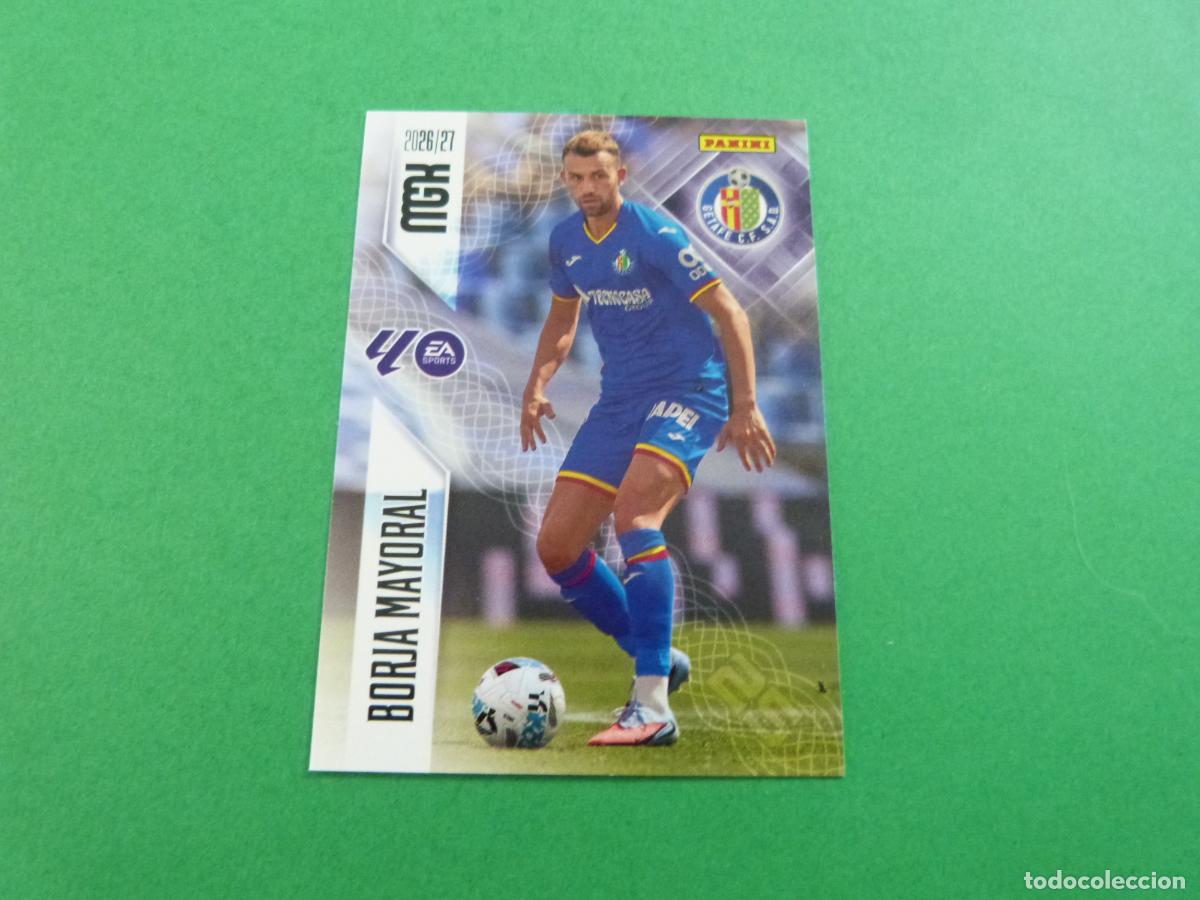 Coleccionismo cromos antiguos: TRADING CARD FUTBOL BORJA MAYORAL GETAFE C.F. N&ordm; 195 LIGA MEGACRACKS 2026-2027/26-27 PANINI