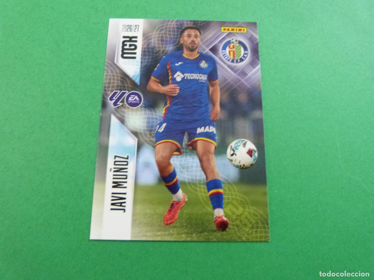 Coleccionismo cromos antiguos: TRADING CARD FUTBOL JAVI MU&Ntilde;OZ GETAFE C.F. N&ordm; 191 LIGA MEGACRACKS 2026-2027/26-27 PANINI