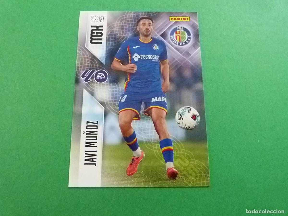 Coleccionismo cromos antiguos: TRADING CARD FUTBOL JAVI MU&Ntilde;OZ GETAFE C.F. N&ordm; 191 LIGA MEGACRACKS 2026-2027/26-27 PANINI