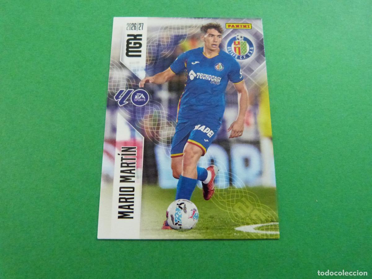 Coleccionismo cromos antiguos: TRADING CARD FUTBOL MARIO MARTIN GETAFE C.F. N&ordm; 190 LIGA MEGACRACKS 2026-2027/26-27 PANINI