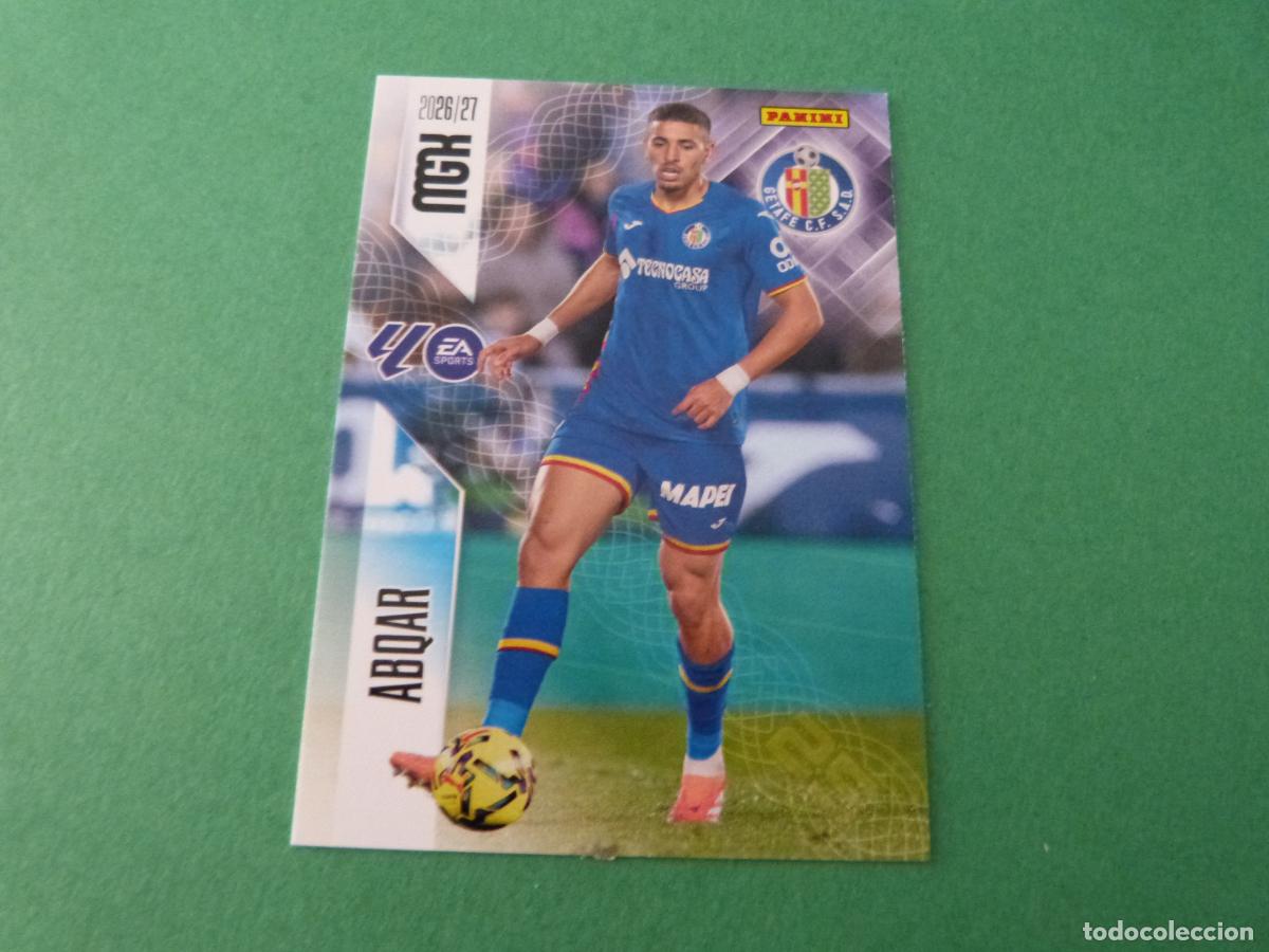 Coleccionismo cromos antiguos: TRADING CARD FUTBOL ABQAR GETAFE C.F. N&ordm; 187 LIGA MEGACRACKS 2026-2027/26-27 PANINI