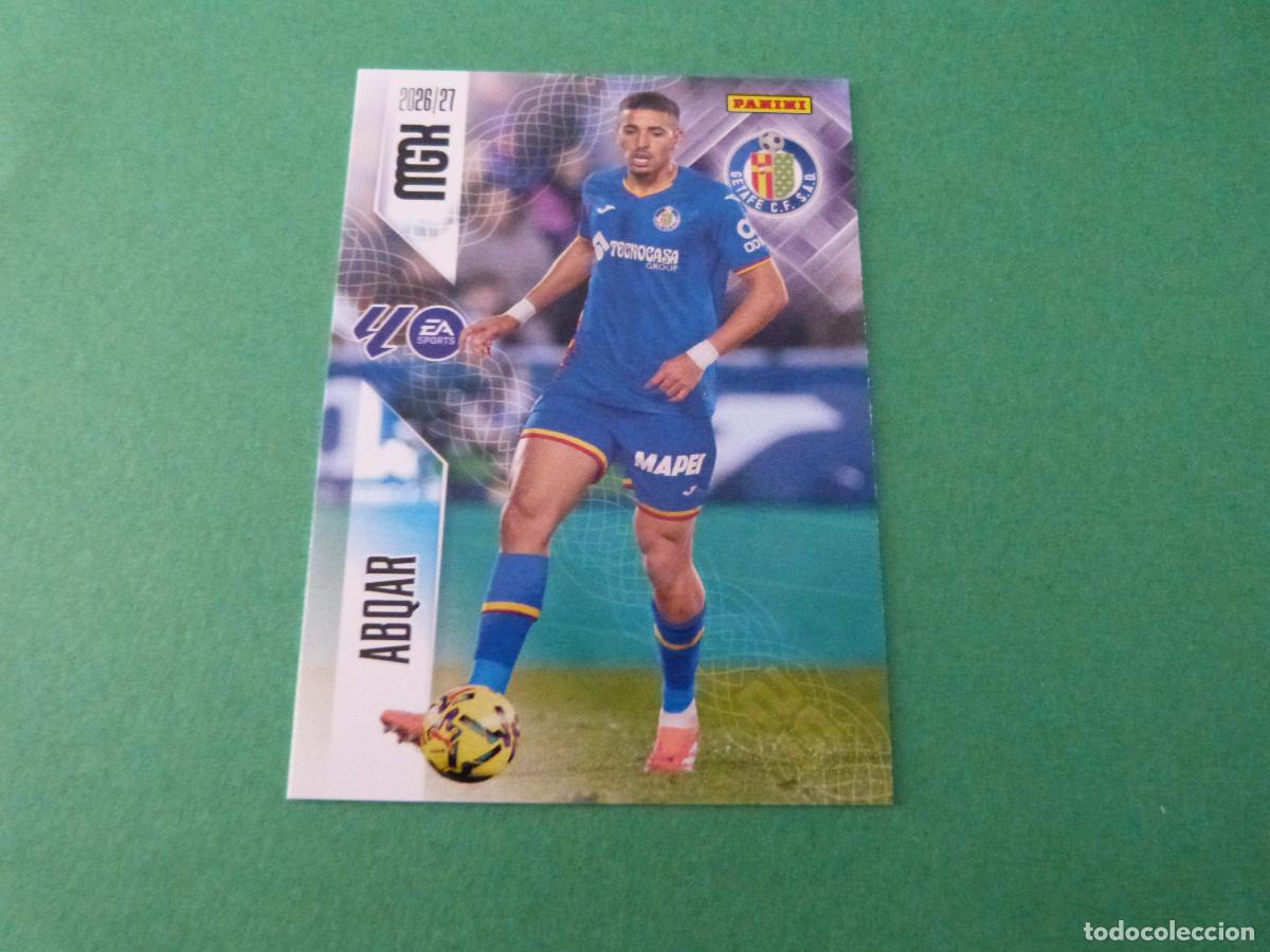 Coleccionismo cromos antiguos: TRADING CARD FUTBOL ABQAR GETAFE C.F. N&ordm; 187 LIGA MEGACRACKS 2026-2027/26-27 PANINI