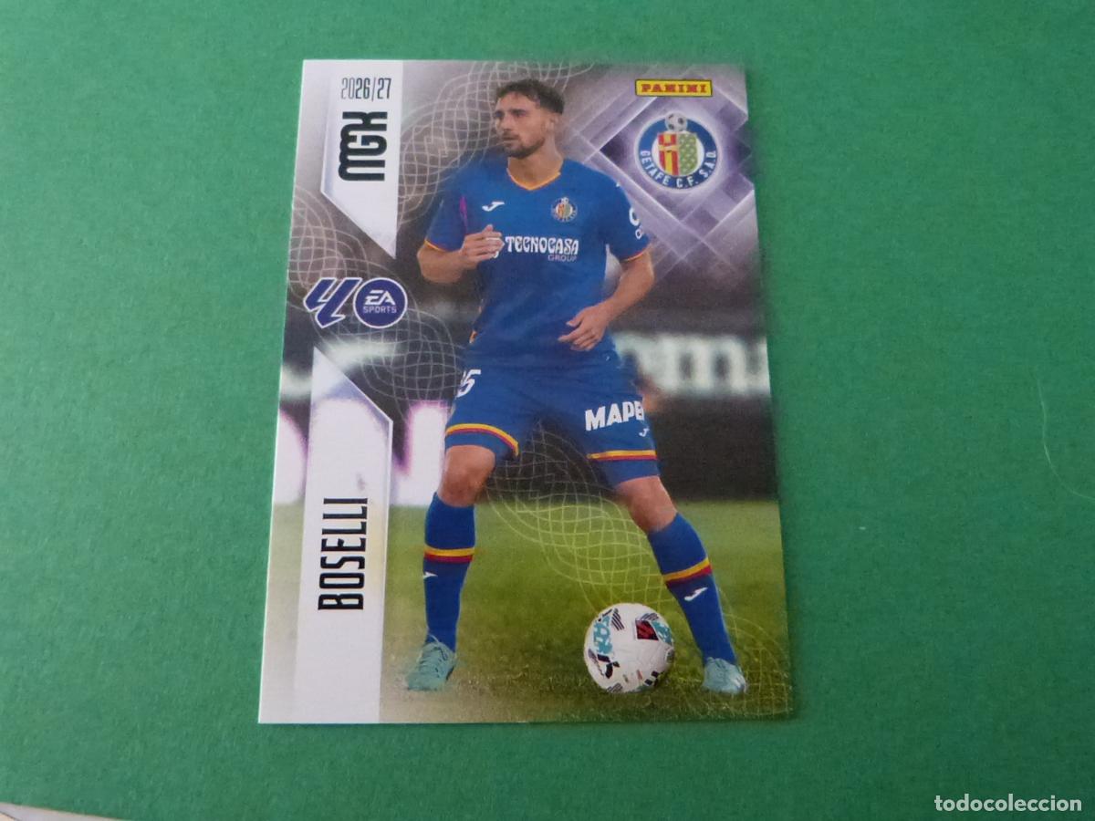 Coleccionismo cromos antiguos: TRADING CARD FUTBOL BOSELLI GETAFE C.F. N&ordm; 186 LIGA MEGACRACKS 2026-2027/26-27 PANINI