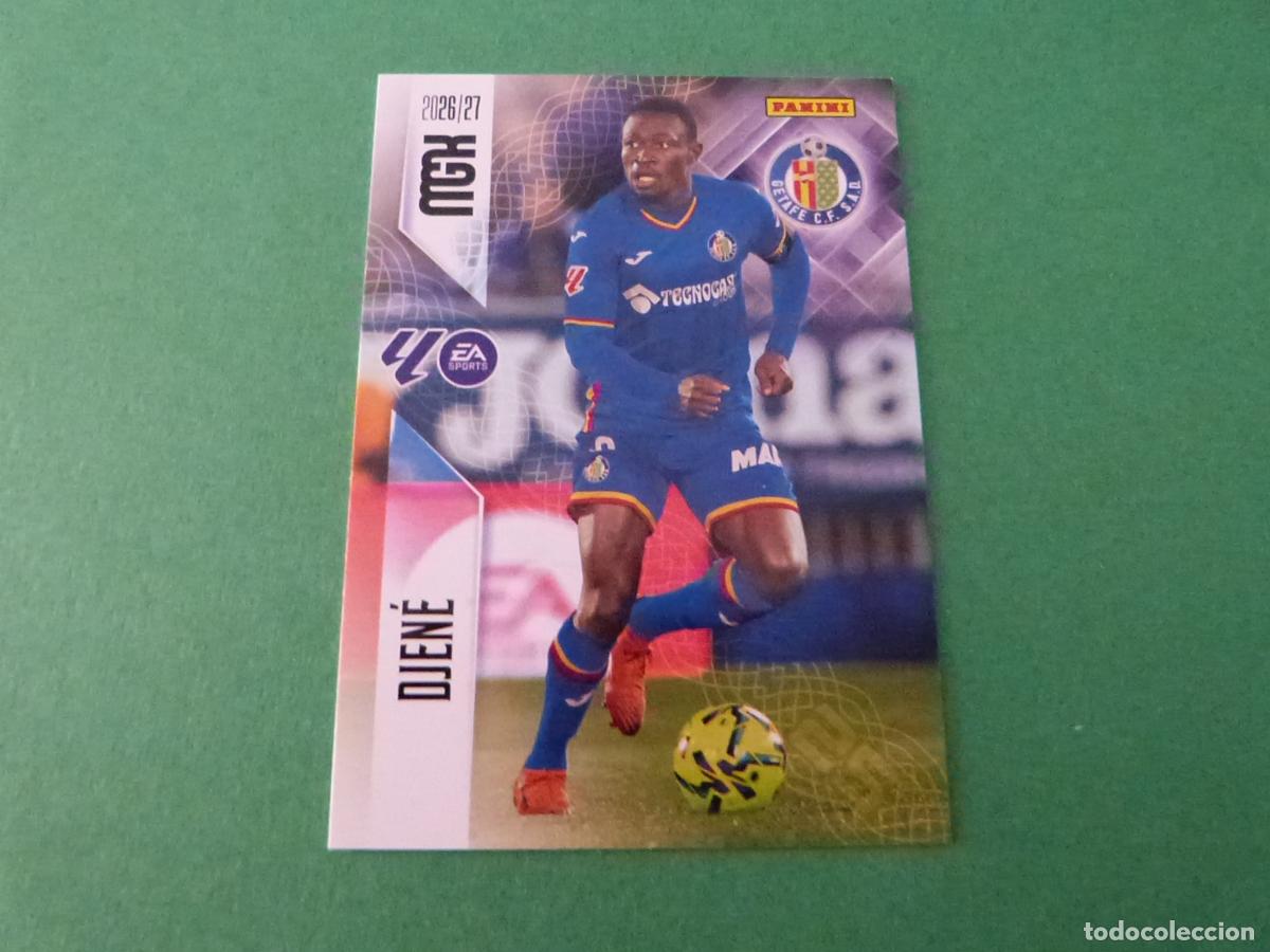Coleccionismo cromos antiguos: TRADING CARD FUTBOL DJENE GETAFE C.F. N&ordm; 185 LIGA MEGACRACKS 2026-2027/26-27 PANINI