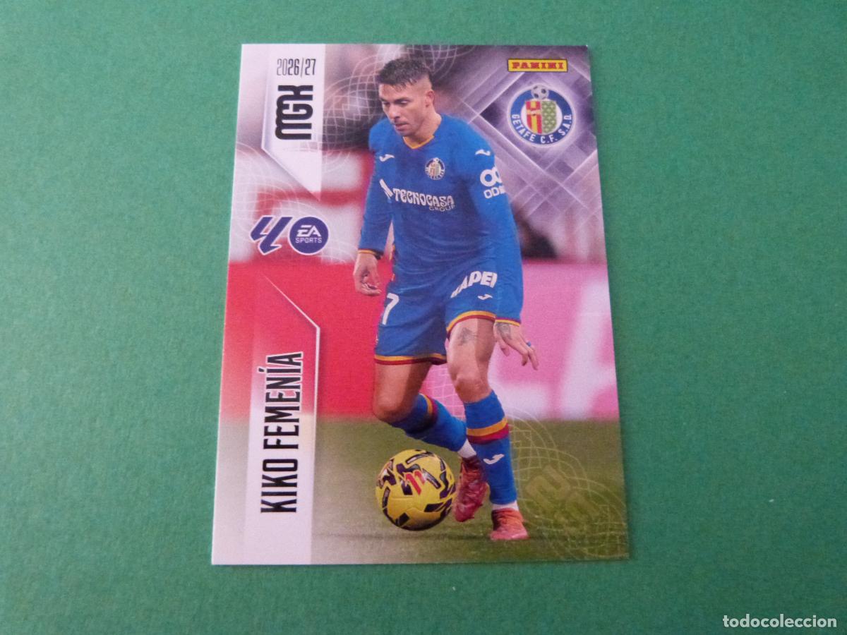 Coleccionismo cromos antiguos: TRADING CARD FUTBOL KIKO FEMENIA GETAFE C.F. N&ordm; 184 LIGA MEGACRACKS 2026-2027/26-27 PANINI