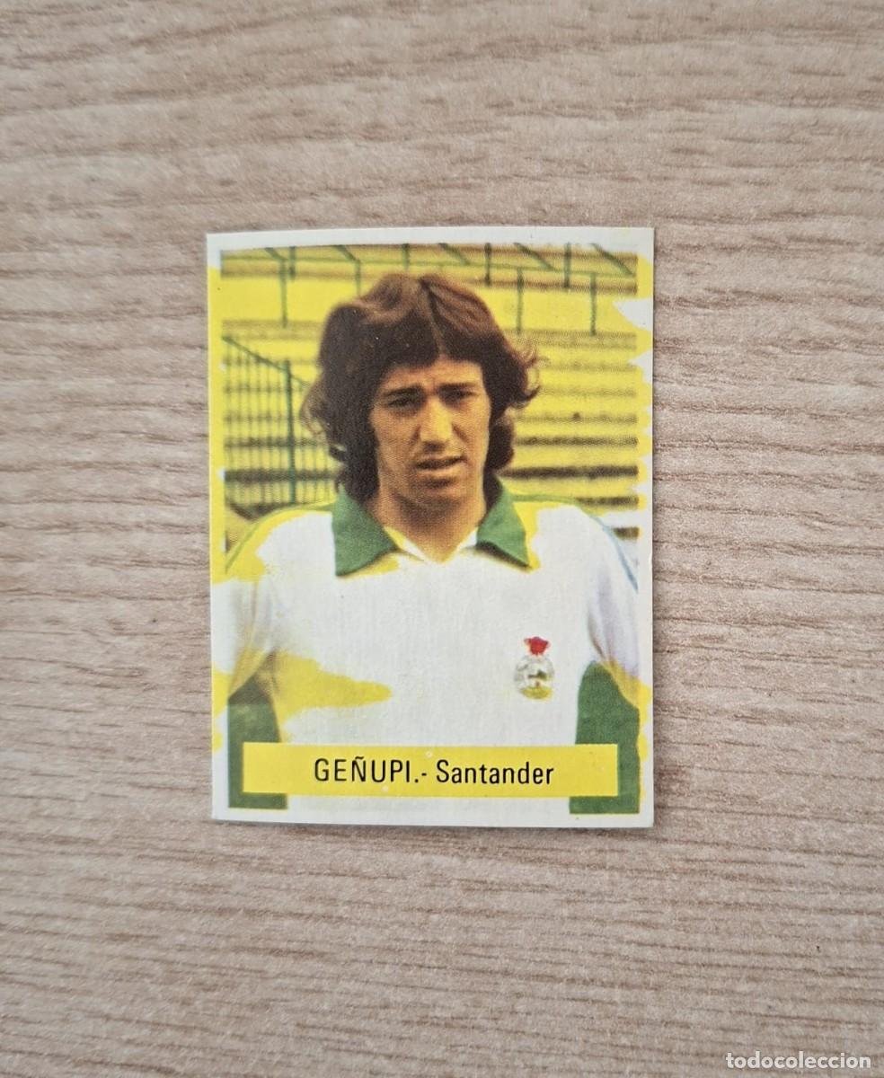 Coleccionismo cromos antiguos: FINI 1975/76 75-76 - GE&Ntilde;UPI - NUEVO SIN PEGAR - ERROR DE IMPRESI&Oacute;N