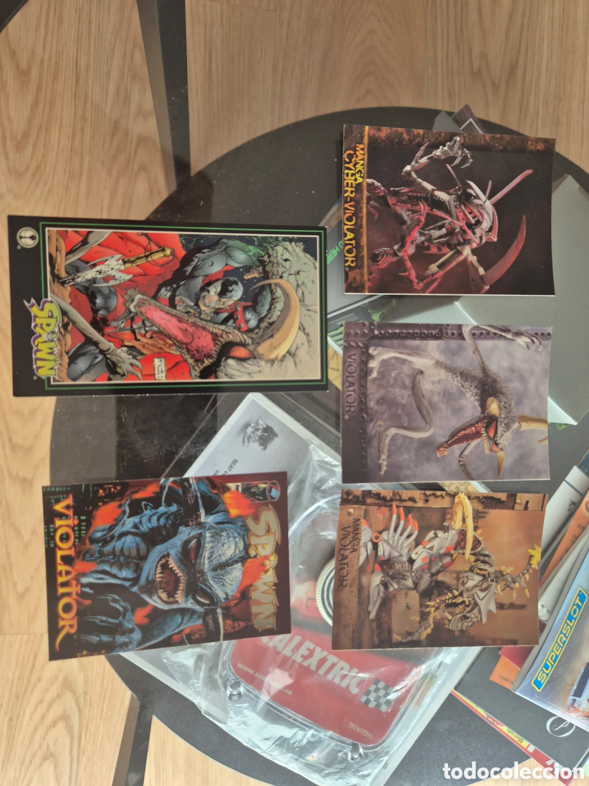 Coleccionismo cromos antiguos: Cards Spawn Violator reservadas.