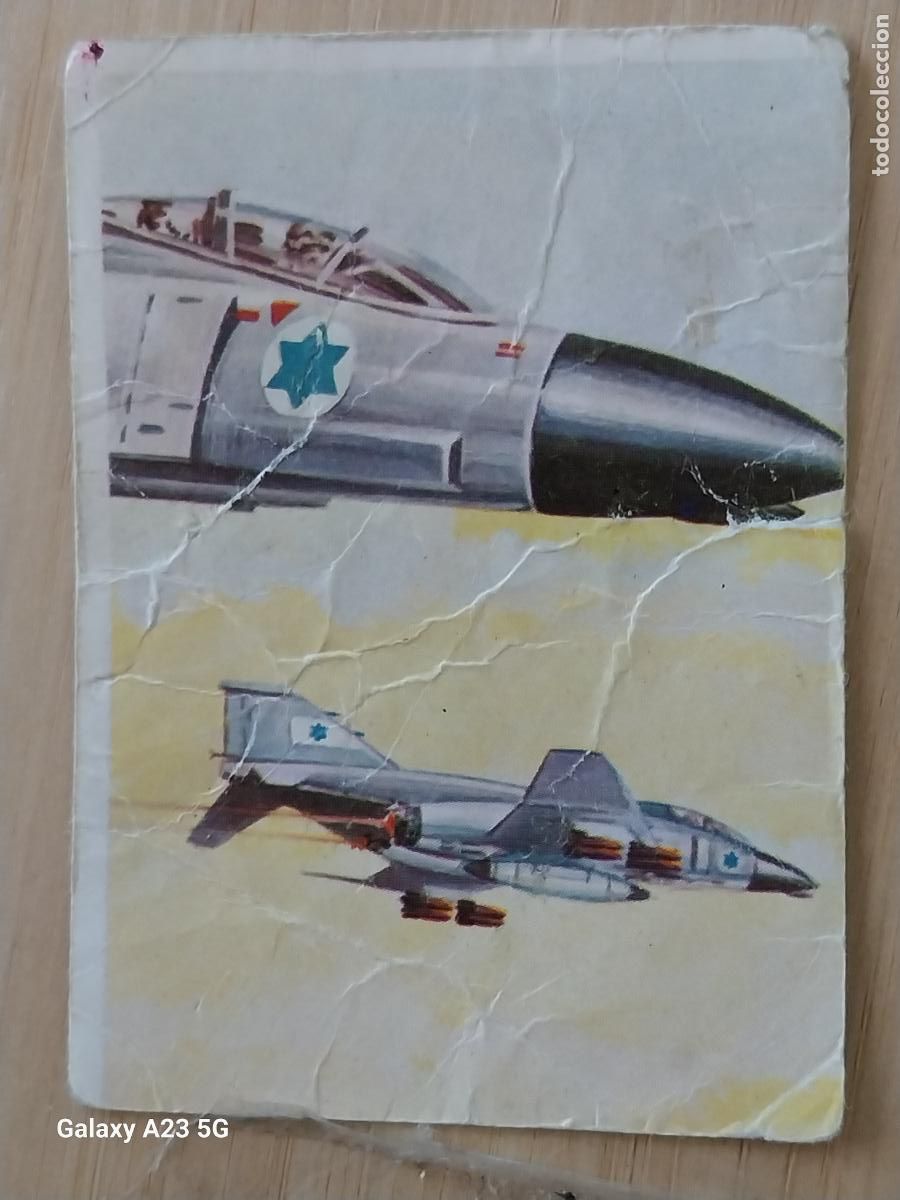 Coleccionismo cromos antiguos: HECHOS Y SOLDADOS S XX A&Ntilde;O 1977 ED MAGA CROMO 260 GUERRA SEIS DIAS SIN PEGAR NUNCA