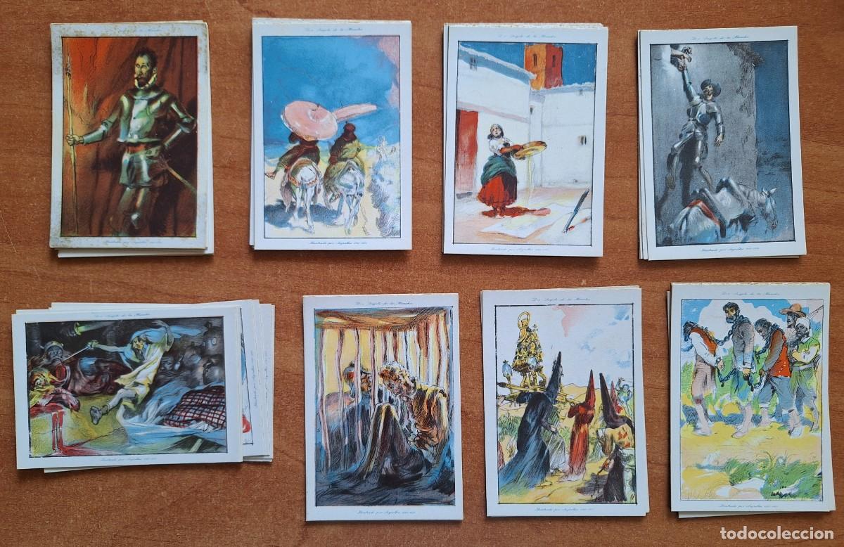 Coleccionismo cromos antiguos: CUARENTA CROMOS - DON QUIJOTE - AMATLLER ILUSTRACI&Oacute;N 1 a 40