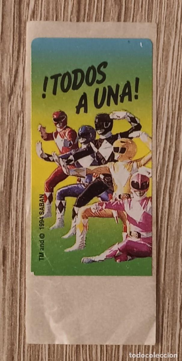 Coleccionismo cromos antiguos: CROMO CHICLE SERIE POWER RANGERS NO MATUTANO NO PANRICO NO CROPAN BIMBO NO PHOSKITOS