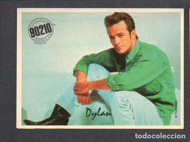 Coleccionismo cromos antiguos: CROMO ADHESIVO, DONUTS - BEVERLY HILLS 90210, SENSACION DE VIVIR - DYLAN. PROMOSTAF.