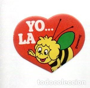 Coleccionismo cromos antiguos: CROMO ADHESIVO TROQUELADO ACOLCHADO - PANRICO - YO... LA ABEJA MAYA.