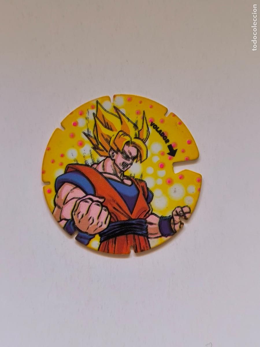Coleccionismo cromos antiguos: TAZO DRAGON BALL Z - N&ordm; 14 - SON GOKUH - VOLADOR - MATUTANO (V1B)