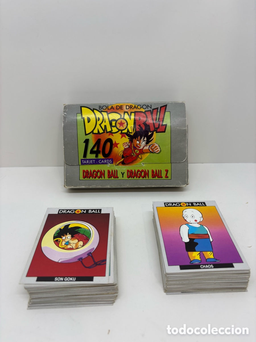 Coleccionismo cromos antiguos: DRAGON BALL 140 CARDS