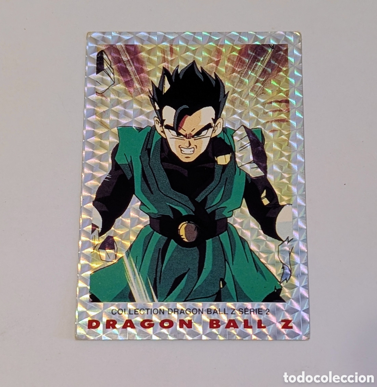 Coleccionismo cromos antiguos: Cromo carta Dragon Ball Z Panini. Serie 2. Plata N&deg;104. Son Gohan. Panini.