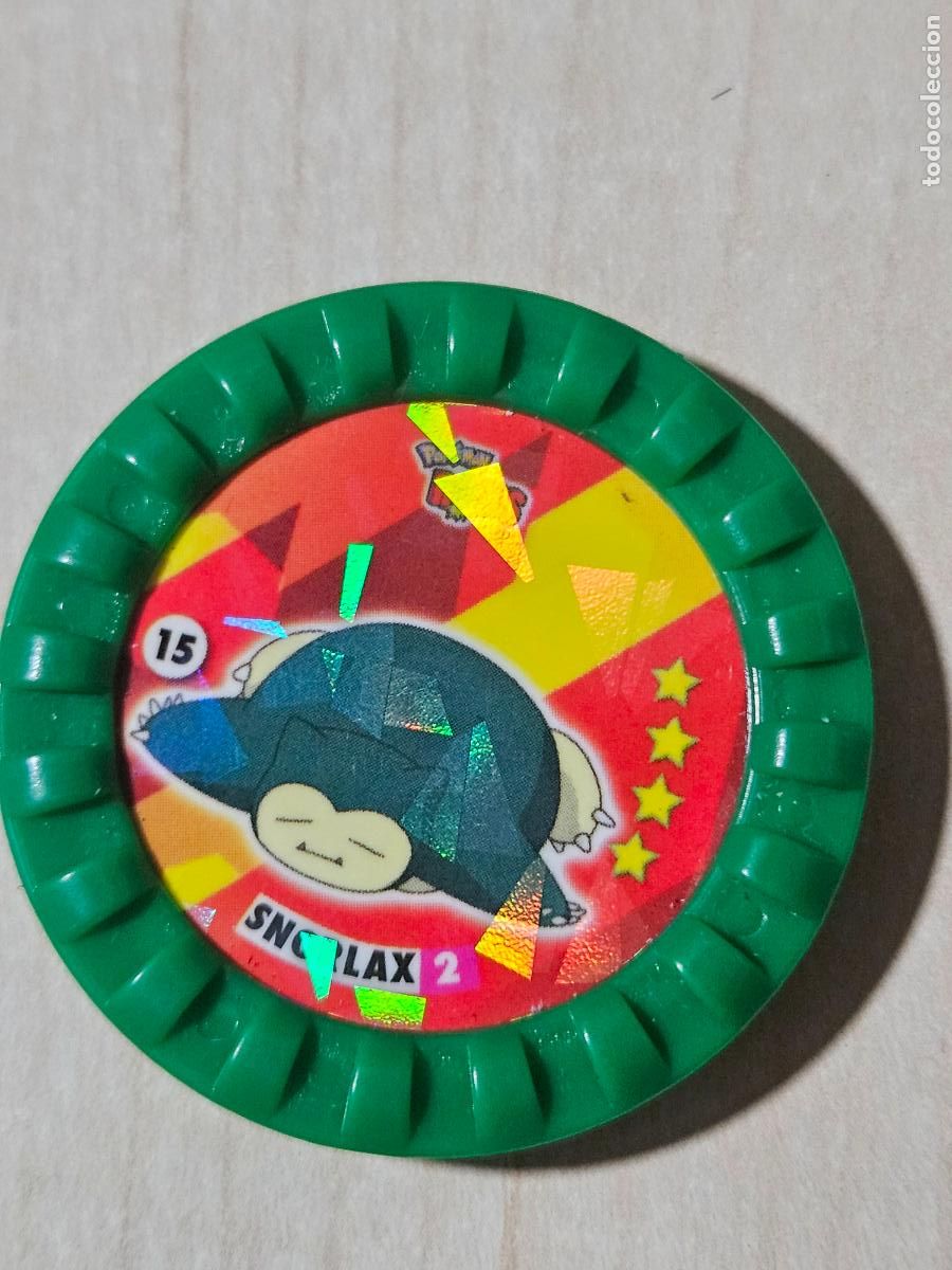 Coleccionismo cromos antiguos: COLECCI&Oacute;N TAZOS POKEMON ROKS - TAZO - TAZOS - N&ordm; 15