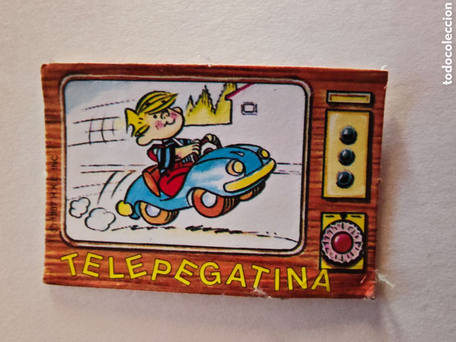 Coleccionismo cromos antiguos: BIMBO - TELEPEGATINA DANIEL EL TRAVIESO - CROMO - NUNCA PEGADO - tdk296p