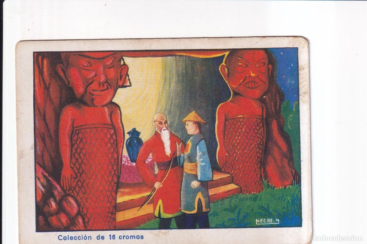 Coleccionismo cromos antiguos: EL JARRON MISTERIOSO : NUMERO IV , CHOCOLATES SELECTOS EVARISTO JUNCOSA PA&Ntilde;ELLA