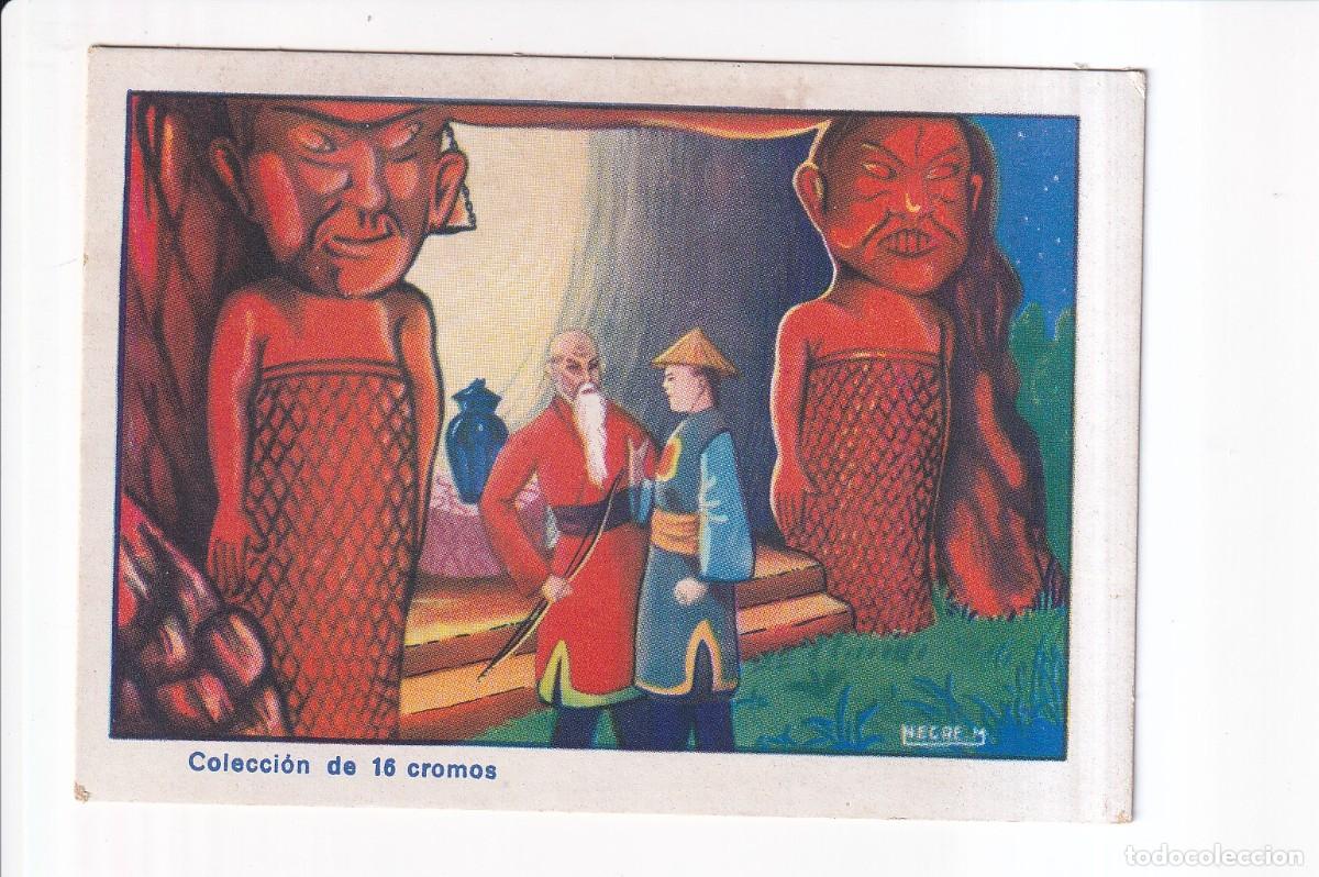 Coleccionismo cromos antiguos: EL JARRON MISTERIOSO : NUMERO IV , CHOCOLATES SELECTOS EVARISTO JUNCOSA PA&Ntilde;ELLA