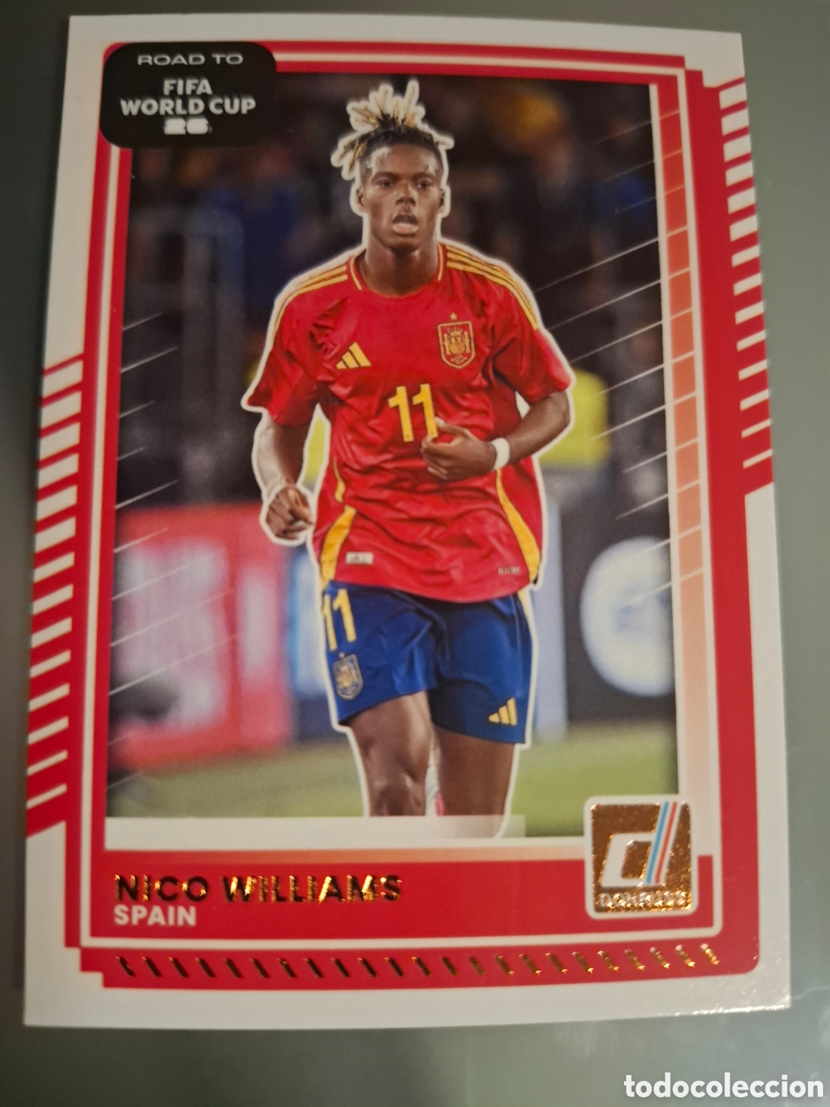 Coleccionismo cromos antiguos: Nico Williams Panini Donruss 2026