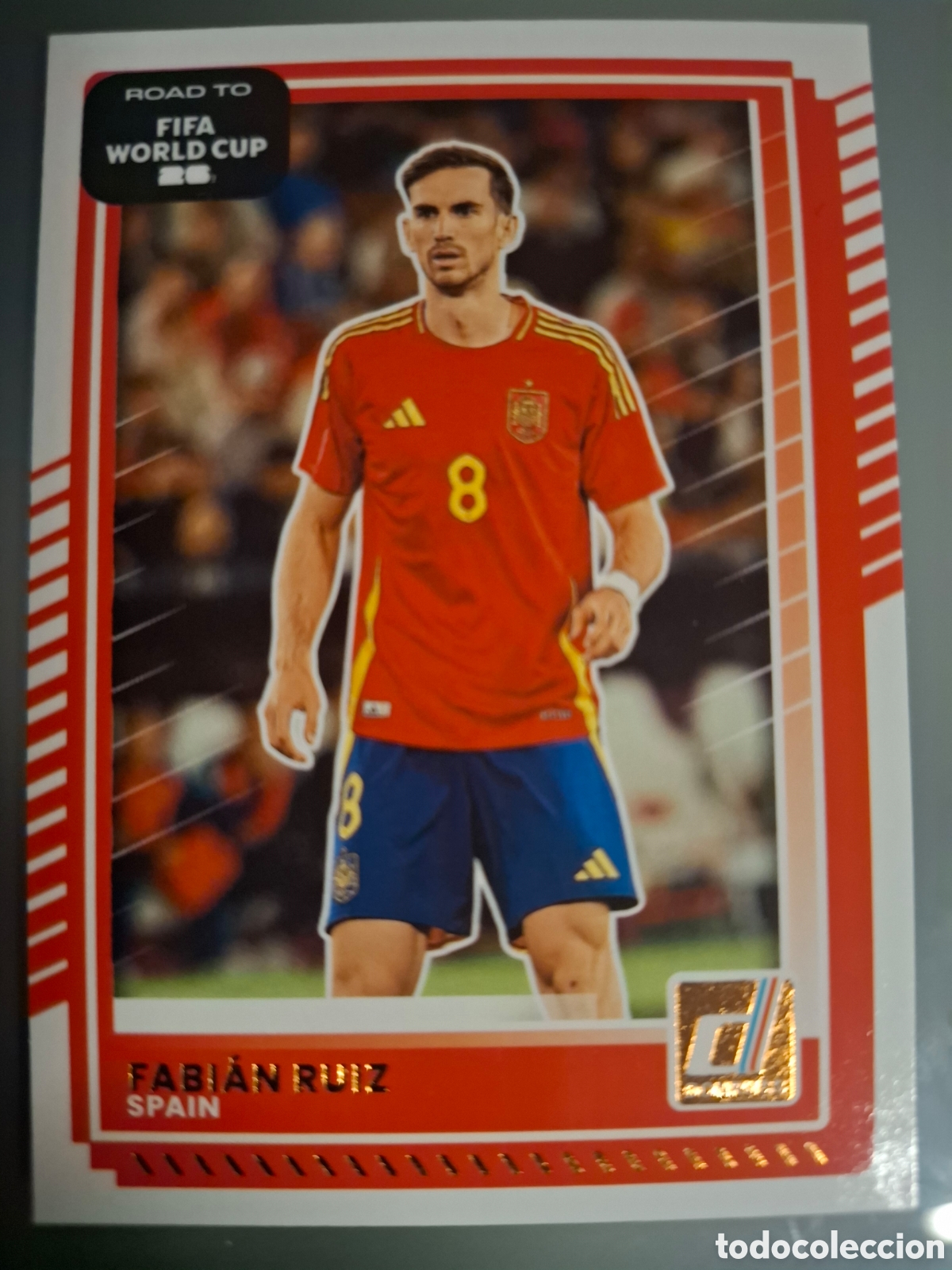 Coleccionismo cromos antiguos: Fabian Ruiz Panini Donruss 2026